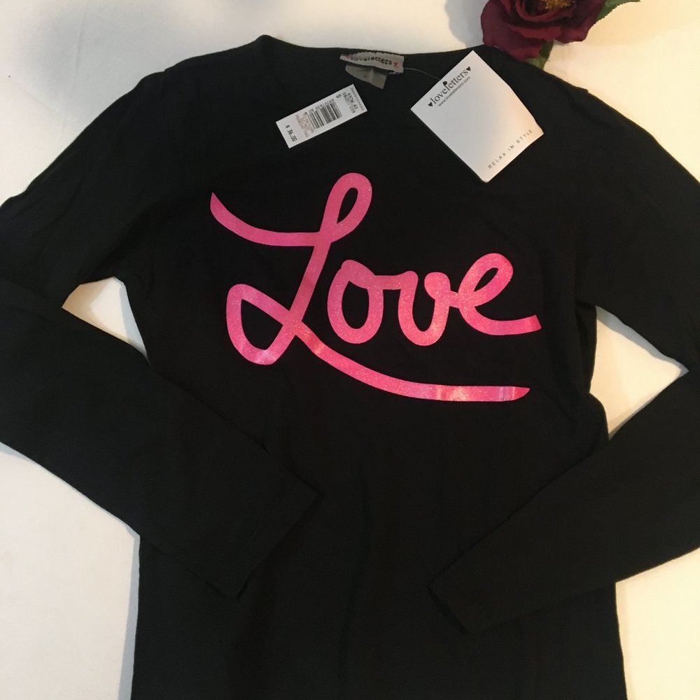 LOVE Long Sleeve T-Shirt - Small, Medium